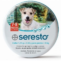 SERESTO COLLAR PERROS -8KG 38CM