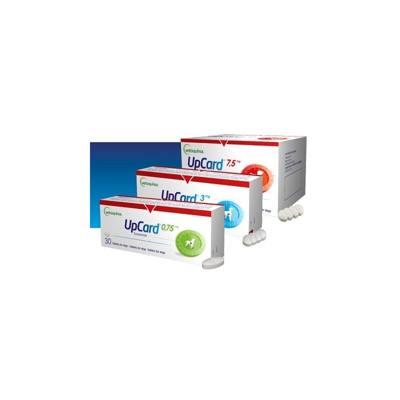 UPCARD 7,5 MG 100 Comprimidos