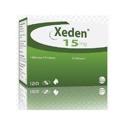 XEDEN 15MG-PERRO Y GATO-120 COMP