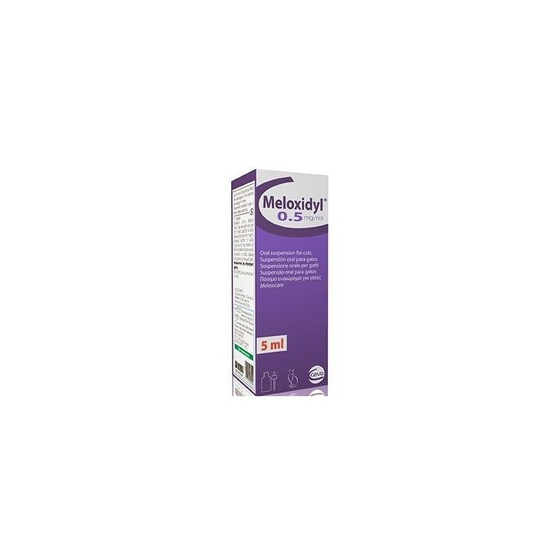 MELOXIDYL GATO ORAL 0.5 MG 5 ML