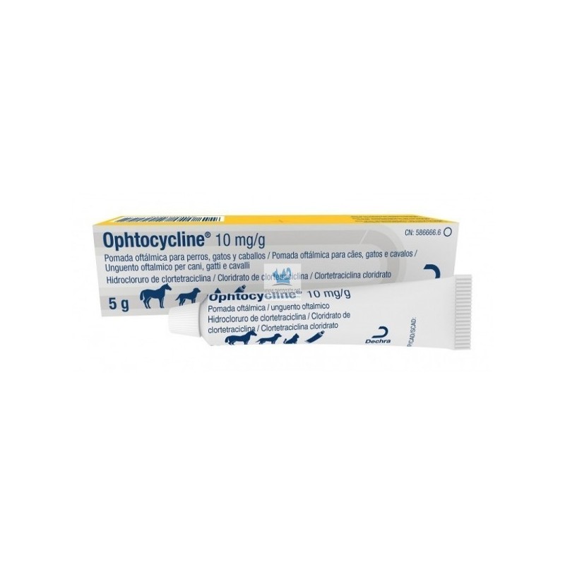 OPHTOCYCLINE POMADA 10MG/G