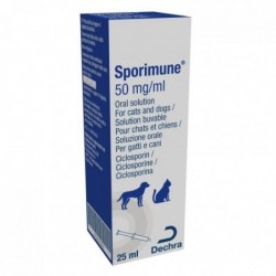 SPORIMUNE 50MG/ML 25ML