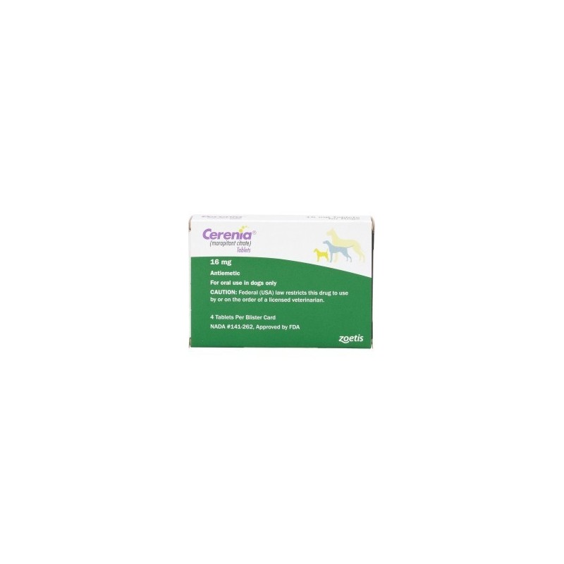 CERENIA 16MG 4 CDS