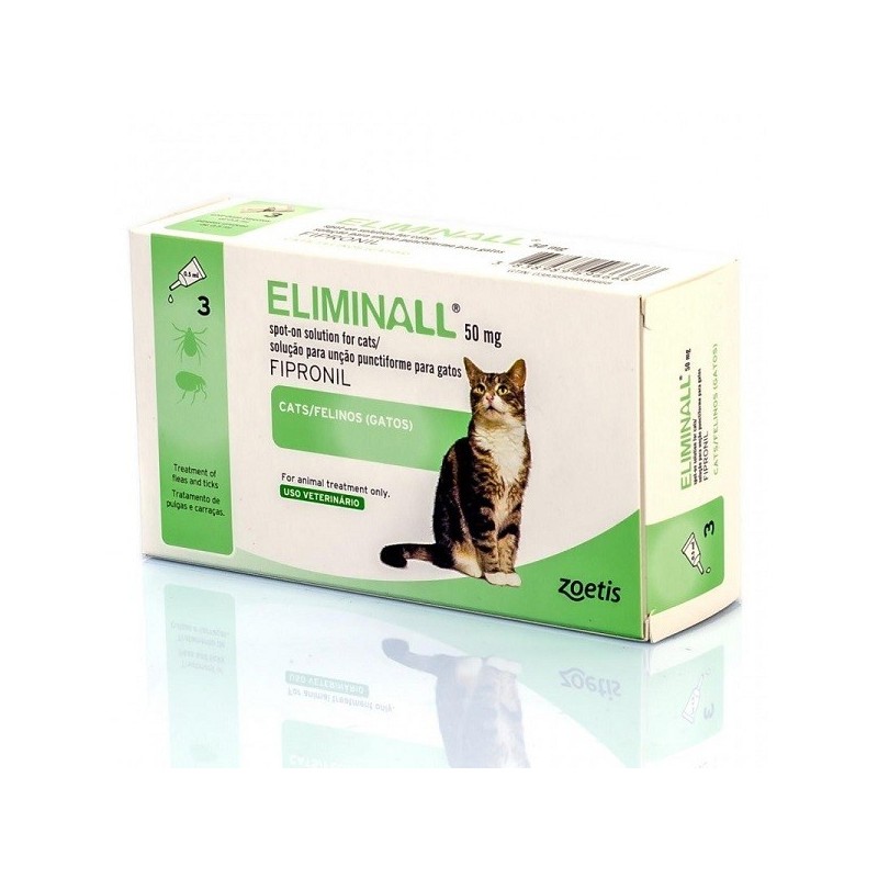 ELIMINALL 50MG GATOS 3P