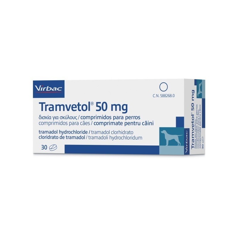 TRAMVETOL 50 MG 30 CP.