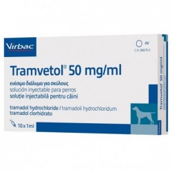 TRAMVETOL 50MG/ML SOLUCION INYECTABLE