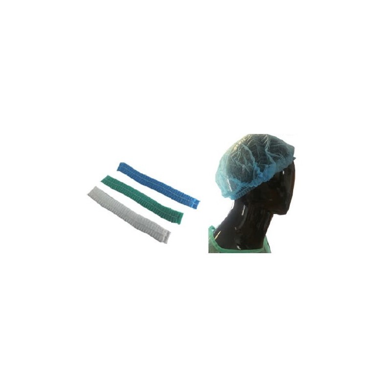 GORRO PLEGADO ACORDEON DESECHABLE TST VERDE 10UD