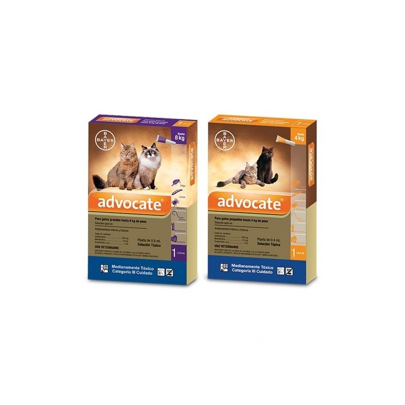 ADVOCATE GATOS 7X3X0.8ML
