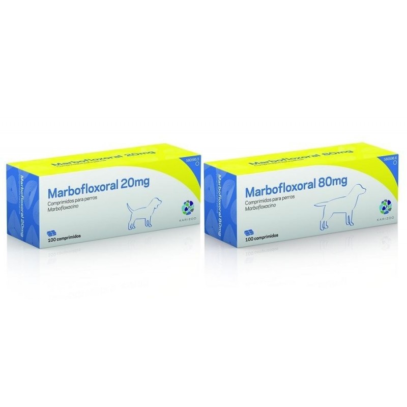 MARBOFLOXORAL 80 MG 100 COMP