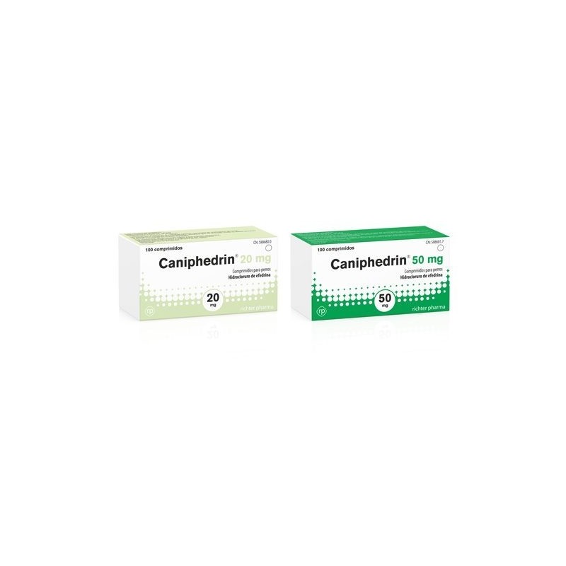 CANIPHEDRIN 20MG 100 COMP