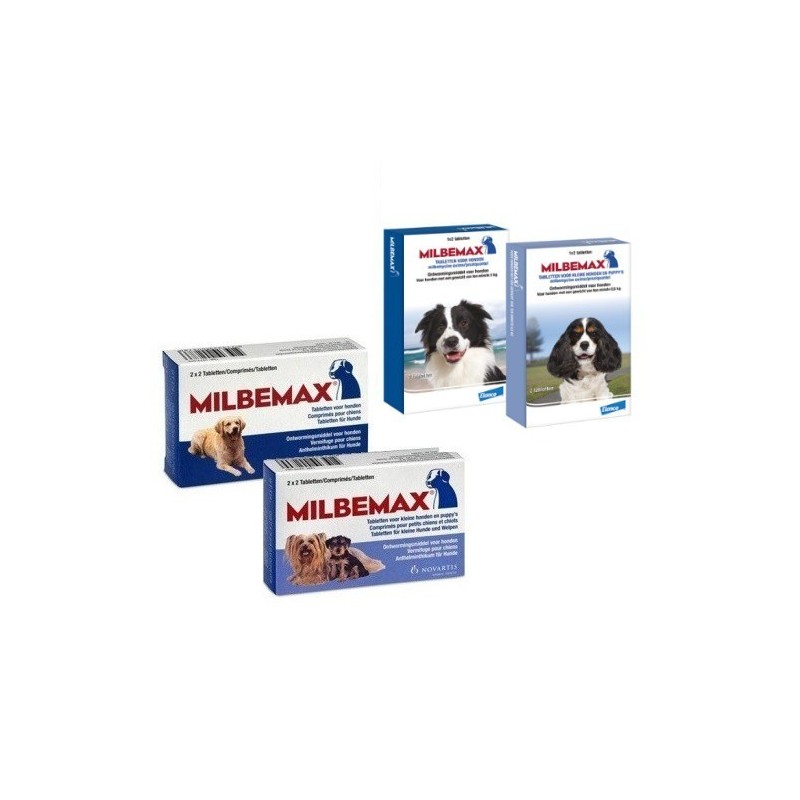 MILBEMAX 12.5/125MG 5-25KG 100 COMP.