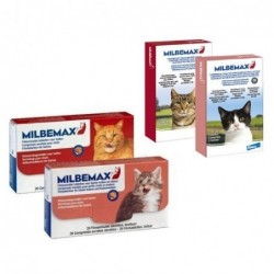 MILBEMAX GATO FC 16/40MG +4-8KG 100 COMP.