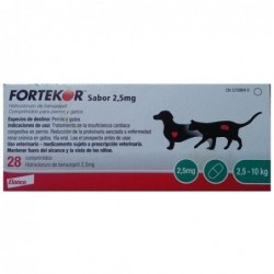 FORTEKOR SABOR 2.5 MG 28 COMP