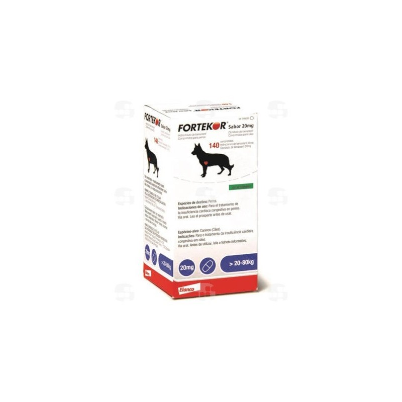 FORTEKOR SABOR 20 MG 140 COMP