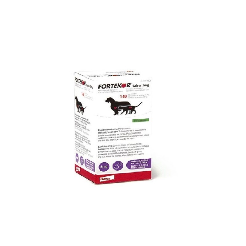 FORTEKOR SABOR 5 MG 140 COMP