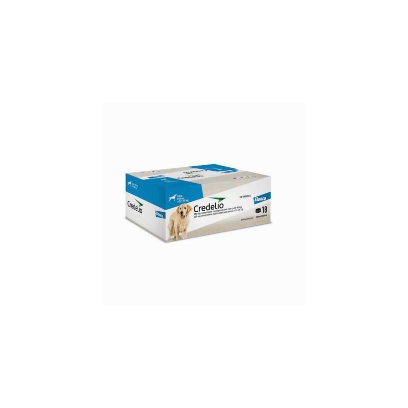 CREDELIO 900 MG 22-45 KG 18 COMPRIMIDOS