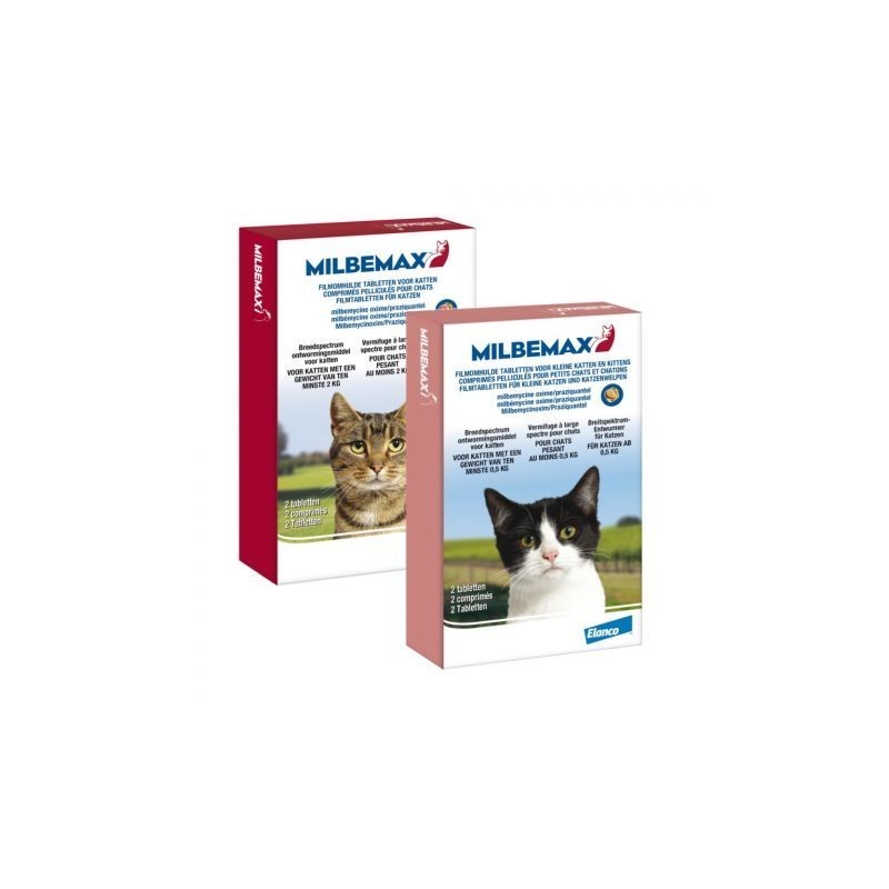 MILBEMAX GATO FC 16/40 MG 2 COMPRIMIDOS