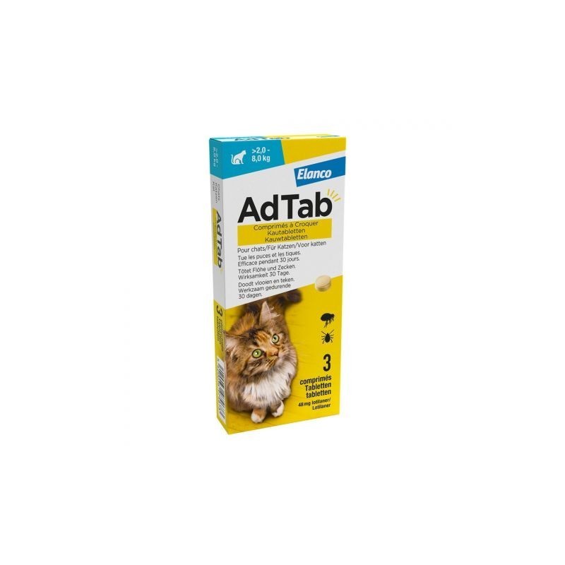 ADTAB CAT 48MG 3COMPRIMIDOS