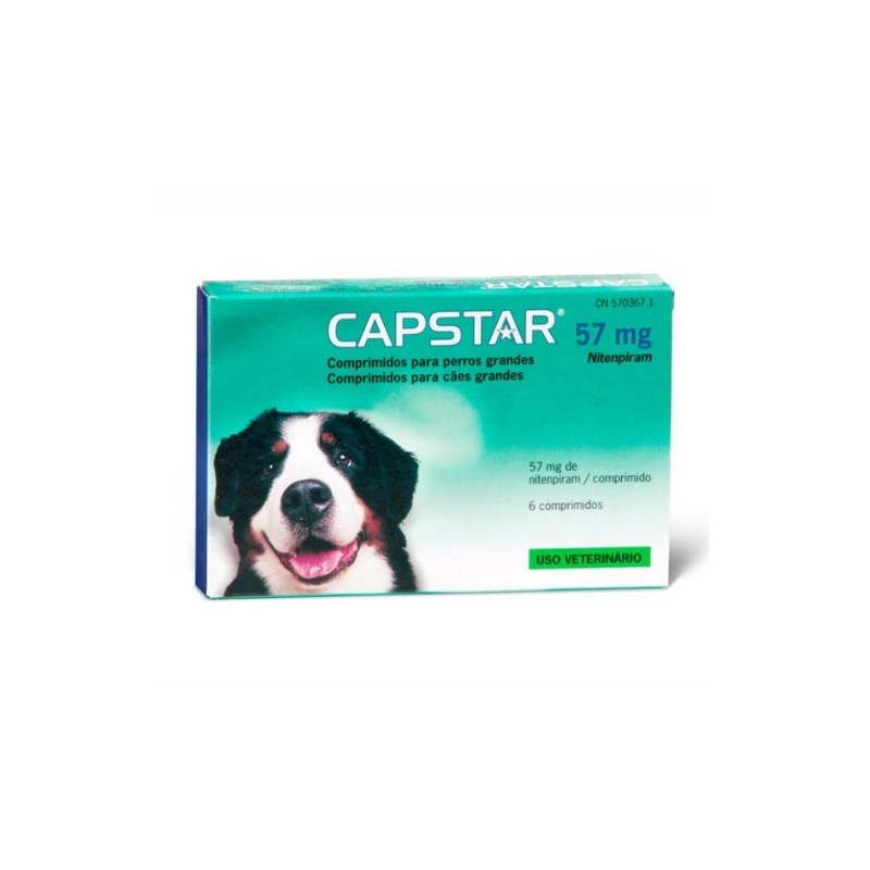 CAPSTAR 57MG  6 COMPRIMIDOS