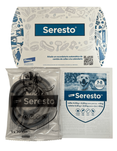 COLLAR SERESTO PERRO PEQUEÑO ENV. CRT.