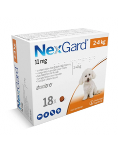 NEXGARD PERROS 2-4 KG 18 COMP