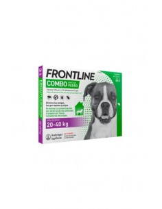 FRONTLINE SPOT-ON PERROS COMBO 3 PIPETAS 20-40 KG