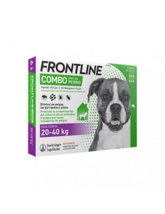 FRONTLINE SPOT-ON PERROS COMBO 3 PIPETAS +40 KG