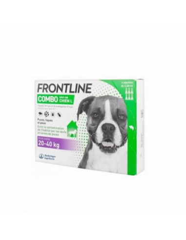 FRONTLINE SPOT ON COMBO 6 PIP 20-40 Kg