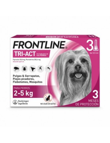FRONTLINE TRI-ACT 2 -5 KG 3 PIP XS