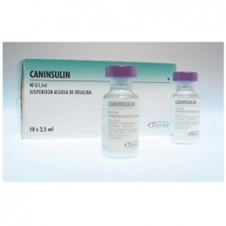 CANINSULÍN 10 x 2,5 ml