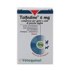 TOLFEDINE 6 mg(20comprimidos)