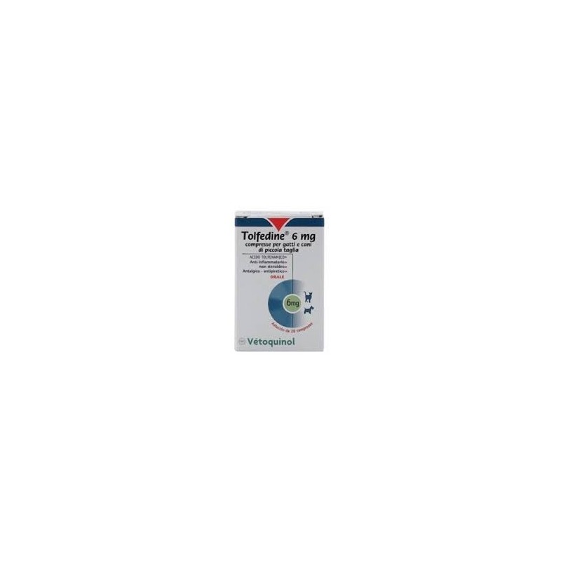 TOLFEDINE 6 mg(20comprimidos)