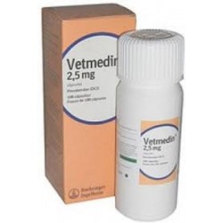 VETMEDIN 2.5 MG X 100 CAP