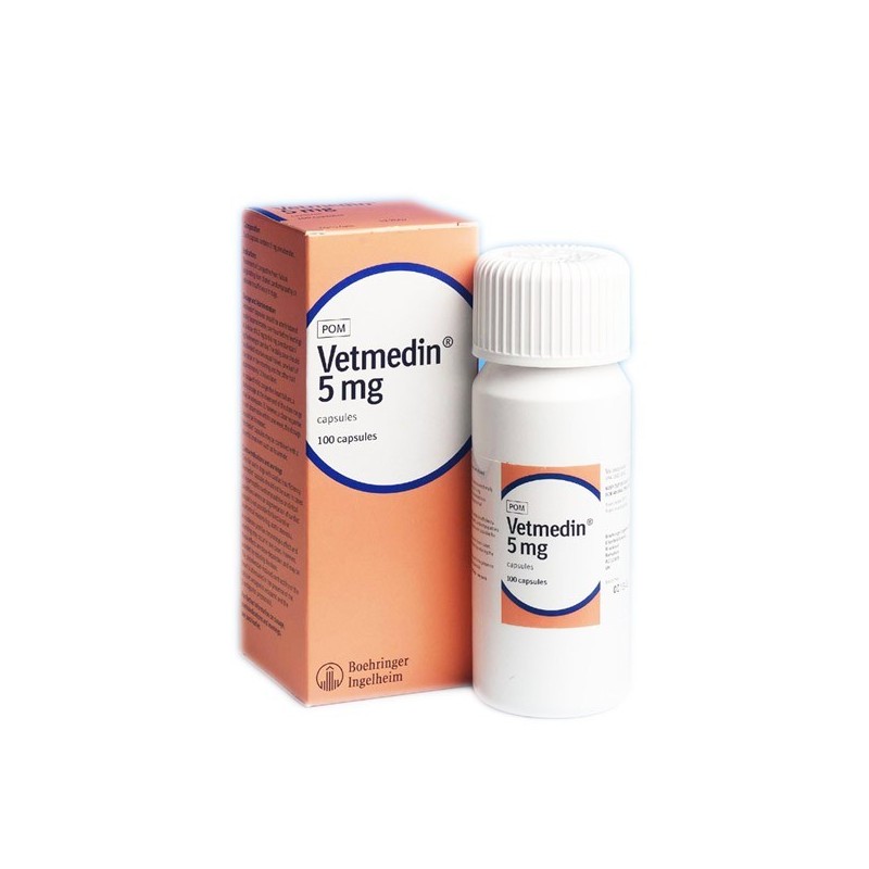 VETMEDIN 5 MG X 100 CAP