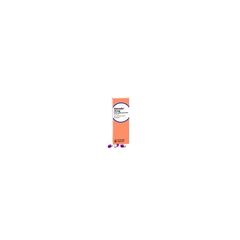 VETMEDIN 10MG 100 Cápsulas