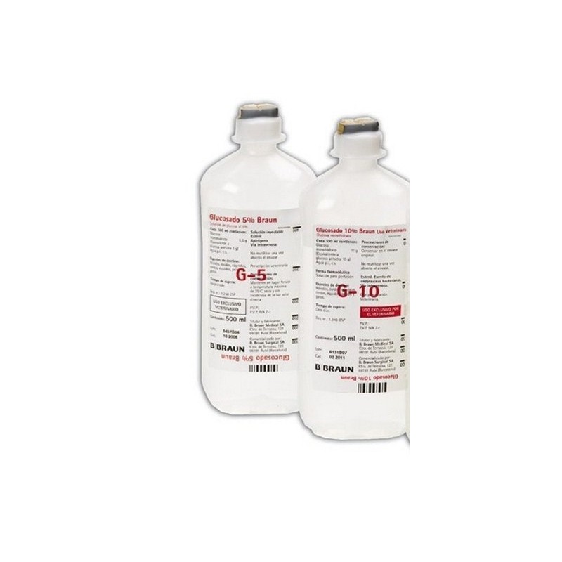 GLUCOSADO BRAUN 10 % 500 ML