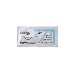 SILKAM BLACK 3/0 HS26 75CM