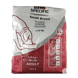ADULT SMALL BREED CXD-S 2,5KG